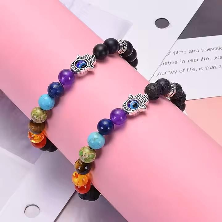 Classic 7 Chakra Beads Bracelet