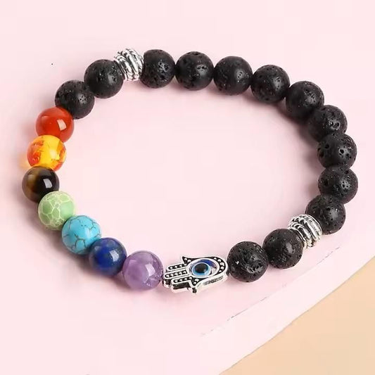Classic 7 Chakra Beads Bracelet